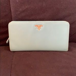 Authentic Prada Continental Wallet